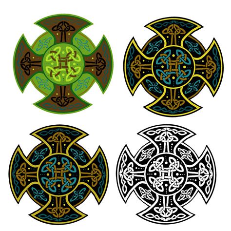 Celtic Shield color study by gryfen on DeviantArt