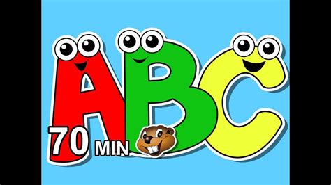 "Alphabet Songs Collection" & More | Busy Beavers 70 Min Compilation, Le... | Alphabet phonics ...