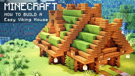 Minecraft: How To Build a Viking Style House - YouTube