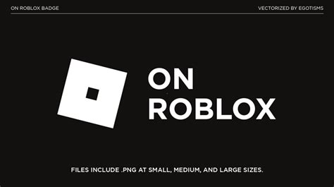 "On Roblox" Badge Vectorized with .Ai and .PNG files! - Community ...