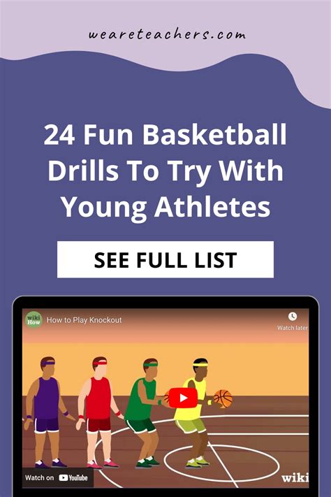 24 Fun Basketball Drills for Kids