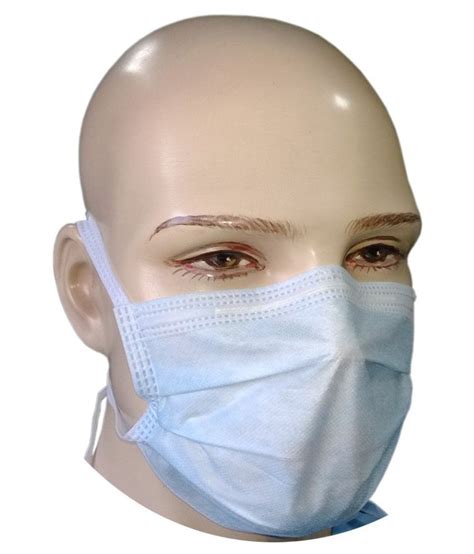 Maxpluss 3Ply Surgical Face Mask With Tie - 50 Pcs: Buy Maxpluss 3Ply ...