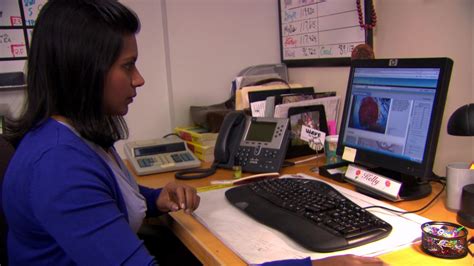 HP Monitor & Cisco Phone Used By Mindy Kaling (Kelly Kapoor) In The ...