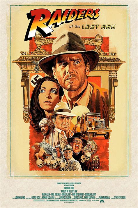 Raiders Of The Lost Ark Poster Art