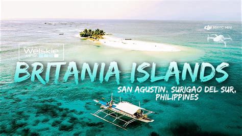 BRITANIA Islands via Aerial Shot in 4K Ultra HD || Surigao del Sur, Philippines - YouTube