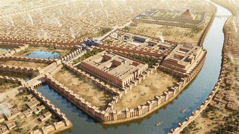 [City] An accurate view of ancient Babylon, Iraq(x-post /r/papertowns ...