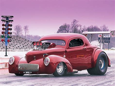 Pin by Andre Potvin on Hot Rod et Rat Rod et Lowrider | Drag racing cars, Muscle cars, Willys