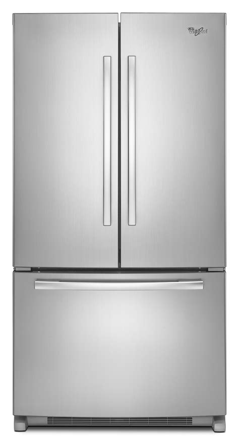 Whirlpool WRF532SMBM 22 cu. ft. French Door Bottom Freezer Refrigerator ...