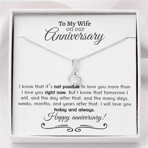 Anniversary Gift for Wife Thoughtful Anniversary Gifts for | Etsy