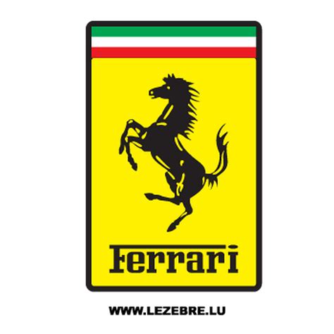 Ferrari Logo Sticker