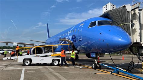 Breeze Airways takes first flight out of Norfolk International Airport ...