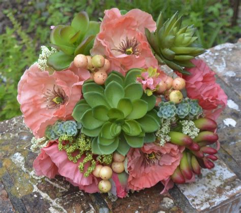 Coral Reef Succulent Bouquet