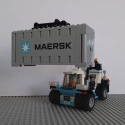 LEGO IDEAS - Product Ideas - Maersk mobile container crane. A suplement ...