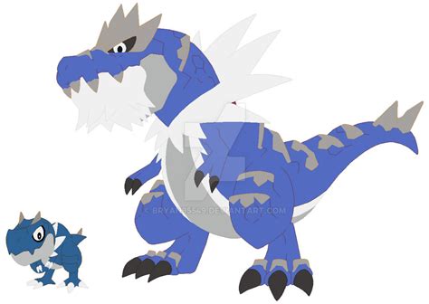 shiny Tyrunt And shiny Tyrantrum by Bryan95549 on DeviantArt