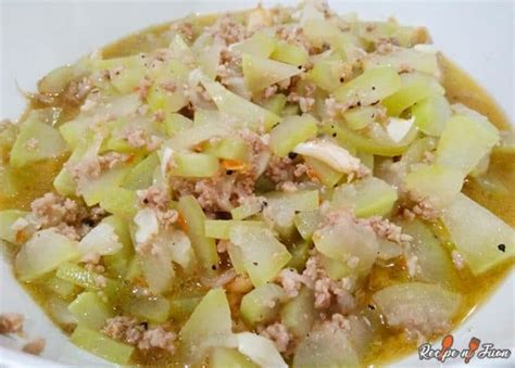 Pork & sauteed upo gourd: A simple but tasty ginisang upo recipe