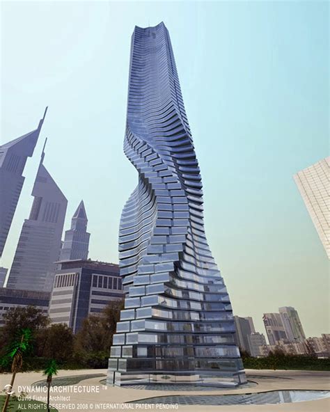 Rotating Tower, Dubai UAE ~ BrightRays