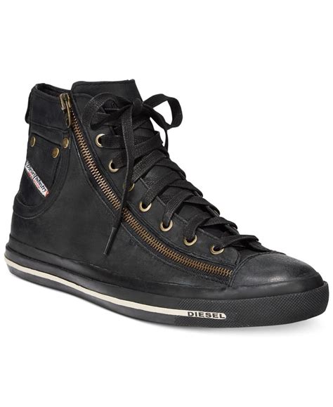 Diesel Magnete Expo-Zip Hi-Top Sneakers | Ropa, Atuendo