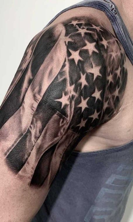 40 Best American Flag Tattoo Ideas For 2024 - The Trend Spotter