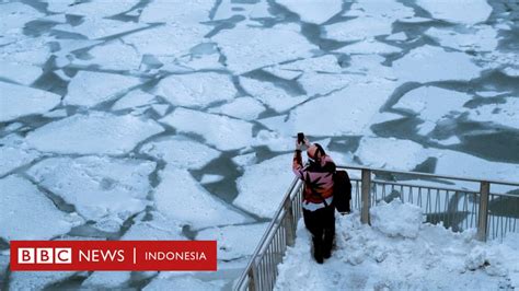 Polar Vortex: Air panas membeku, garpu mengambang, dan hal unik lainnya ...