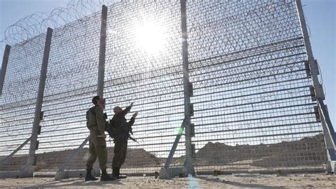 Israel starts construction on 20-foot-high fence surrounding Gaza | The ...