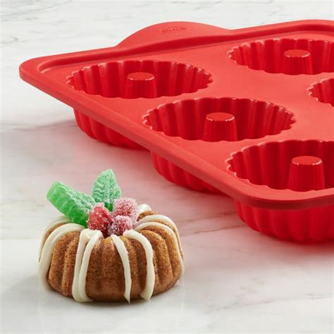 Trudeau Silicone Mini Bundt Pans, 2 pack - Walmart.com - Walmart.com