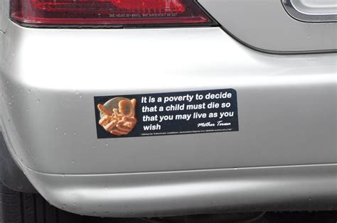 Orbis Catholicus Secundus: Courage to Have a Pro-Life Bumper Sticker