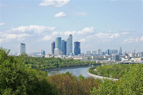 Moscow City Business Centre View Free Stock Photo - Public Domain Pictures