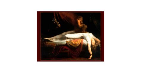 The Nightmare by John Henry Fuseli Postcard | Zazzle.com