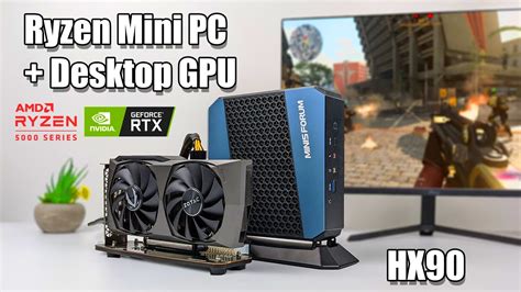 I Added A Desktop GPU To This Mini PC And Now It's A Full On Gaming PC - YouTube