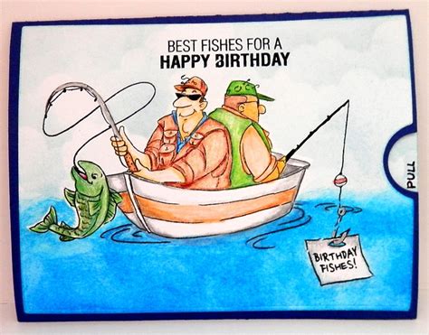 Fisherman Birthday Card - Scrapbook.com | Happy birthday fishing funny ...