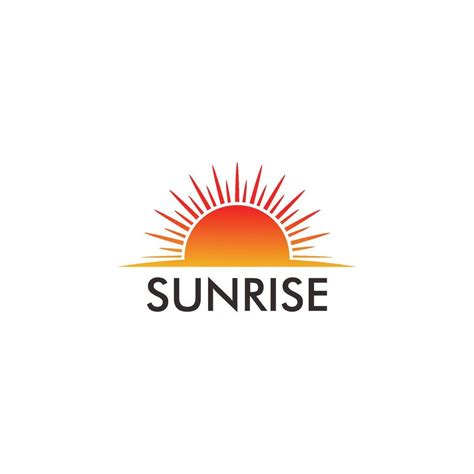 Beach, Sea, Sunset, Sunrise, logo design Vector illustration 10230978 ...