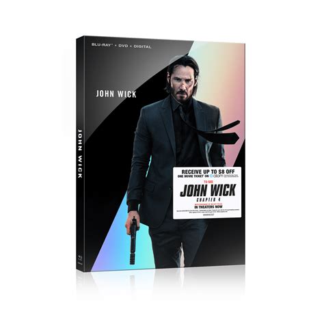 John Wick (Walmart Exclusive) (Blu-ray + DVD + Digital Copy) $8 Movie ...