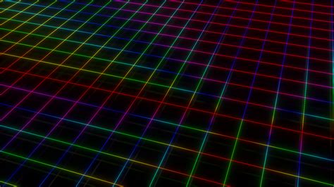 Neon Grid by 16777216 on DeviantArt