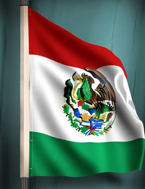 Premium AI Image | Mexican flag