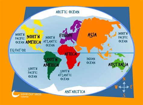 Pin by Alyssa Fuge on Library curriculum materials | Continents and oceans, Map of continents ...