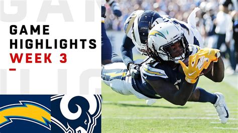 Chargers vs. Rams Week 3 Highlights | NFL 2018 - YouTube