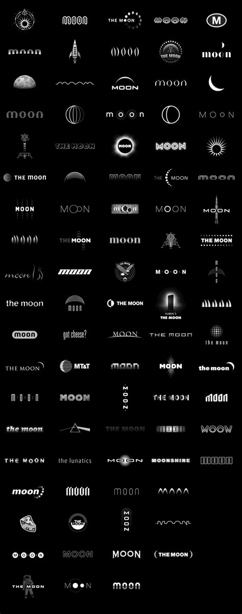 50 Creative Moon Logo Design examples for your inspiration