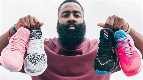 James Harden's Signature Adidas Basketball Shoe Evolution: Vol 1-6 | RevUpSports.com - YouTube