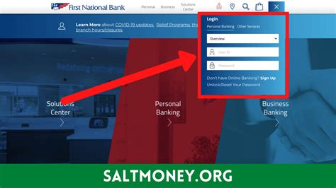 First National Bank Login 2020 | Complete Online Banking Guide - SaltMoney