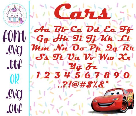 Cars Font Svg Cars Letters Svg Cars Alphabet Svg Cars Etsy | The Best Porn Website