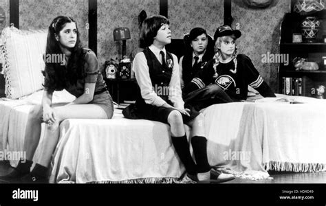 THE FACTS OF LIFE, from left: Felice Schachter, Molly Ringwald, Mindy Cohn, Julie Anne Haddock ...