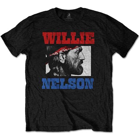 Willie Nelson Unisex T-Shirt: Stare Wholesale Ref:WNTS05MB