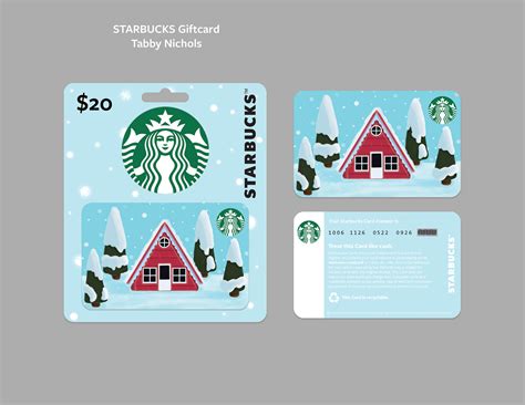 Starbucks Holiday Gift Card on Behance