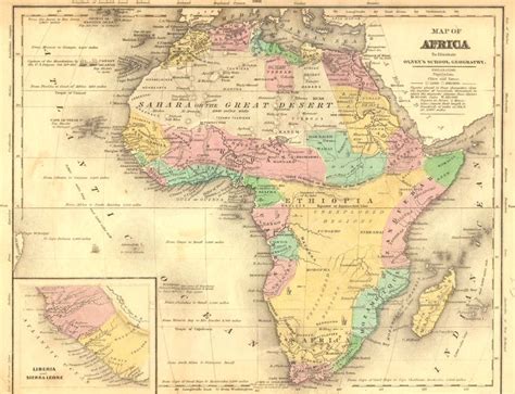 Ancient African | Map of Ancient Africa with Biafra | African map ...