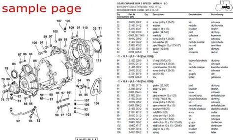 Free Massey Ferguson 6497 TRACTORS (->| P354021) Service Parts ...