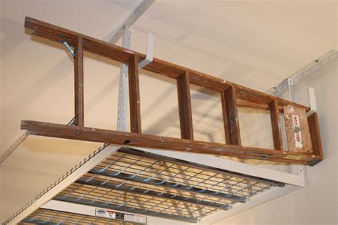 Is your ladder taking up too much space? Get it out of the way with useful #SafeRacks rack hooks ...