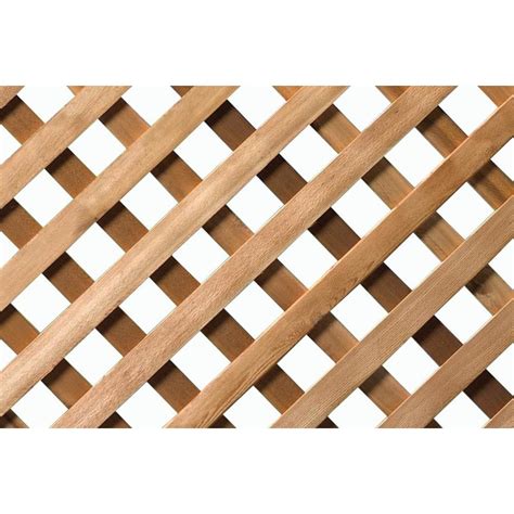 Shop 4X8 CEDAR LATTICE PREMIUM PRIVACY at Lowes.com