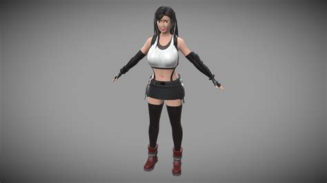 Tifa Lockhart - Final Fantasy VII Remake - 3D model by MiguelFua ...