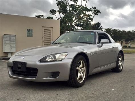 Honda S2000 Convertible 1980 Silver For Sale. 2001 Right Hand Drive Honda S2000 /OEM Hardtop