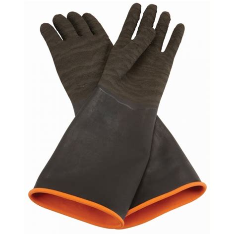 Buy Rubber Gloves - Shoulder Length | Waterproof Gloves from Safety Supply Co, Barbados